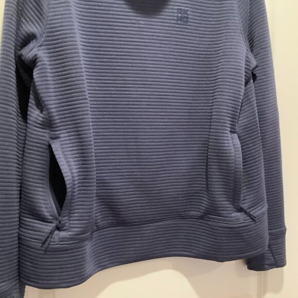 Women's AKHG Blackburn Pullover Mock, periwinkle, size XS - Picture 4 of 8